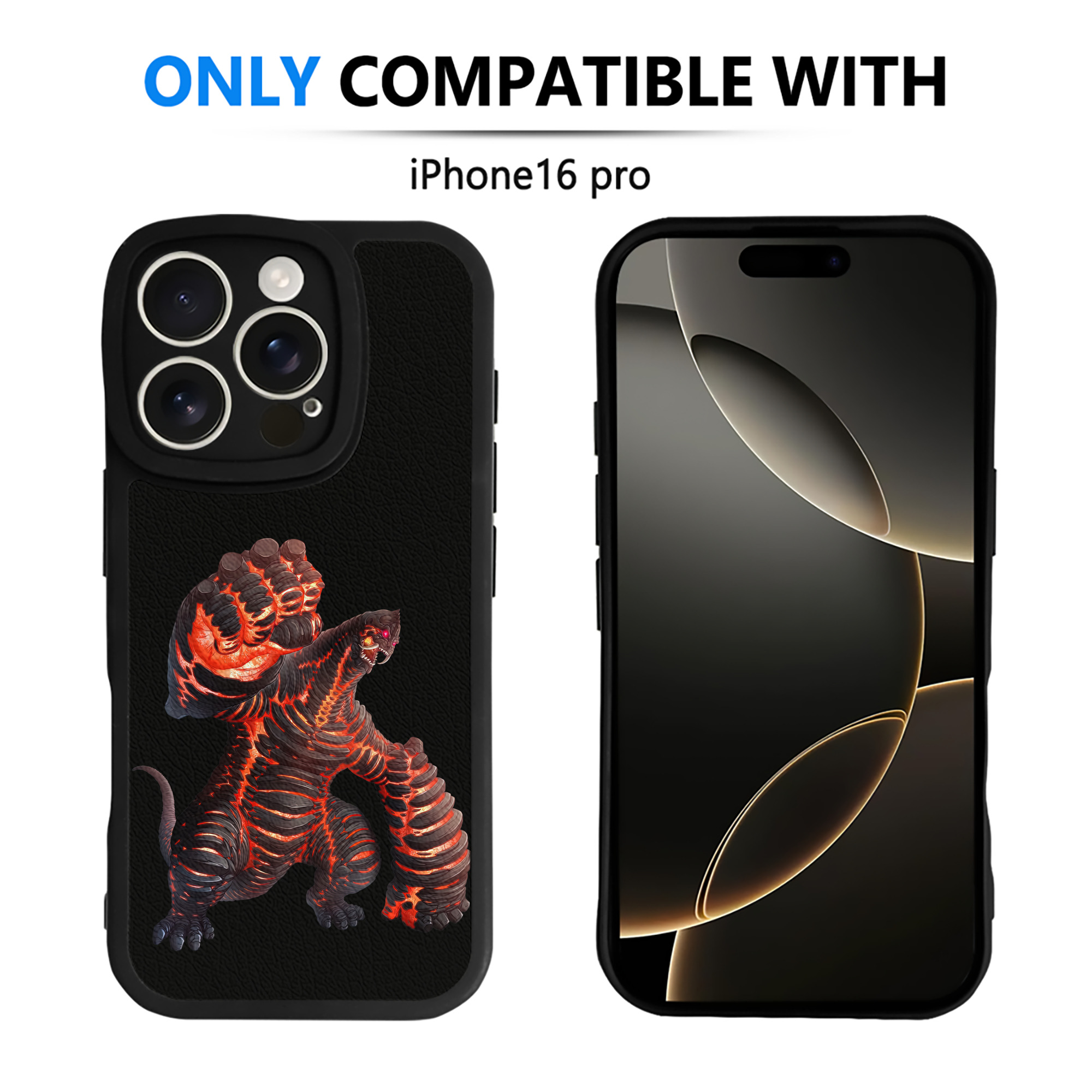 （画像用） ウルトラマン Ultraman 【iPhone 16シリーズ対応】シリコンスマホケース（レザー調） 材質：シリコン